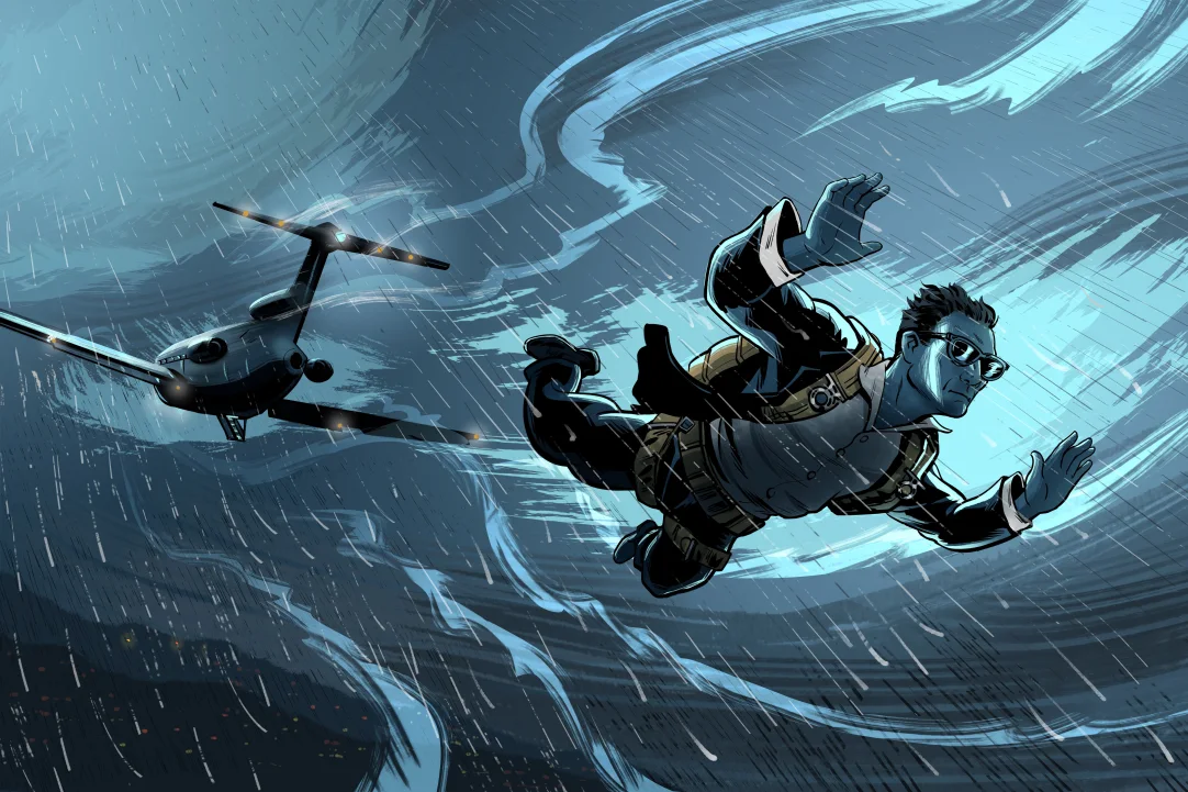 3. D.B. Cooper – Vụ cướp trên không chưa từng có lời giải: Vào ngày 24/11/1971, một người đàn ông tự xưng là D.B. Cooper đã cướp một chiếc máy bay Boeing 727 của hãng Northwest Orient Airlines. Sau khi nhận được khoản tiền chuộc 200.000 USD, Cooper đã nhảy dù khỏi máy bay ở độ cao hơn 3.000 mét với số tiền trong tay. Kể từ đó, không ai còn thấy Cooper nữa.