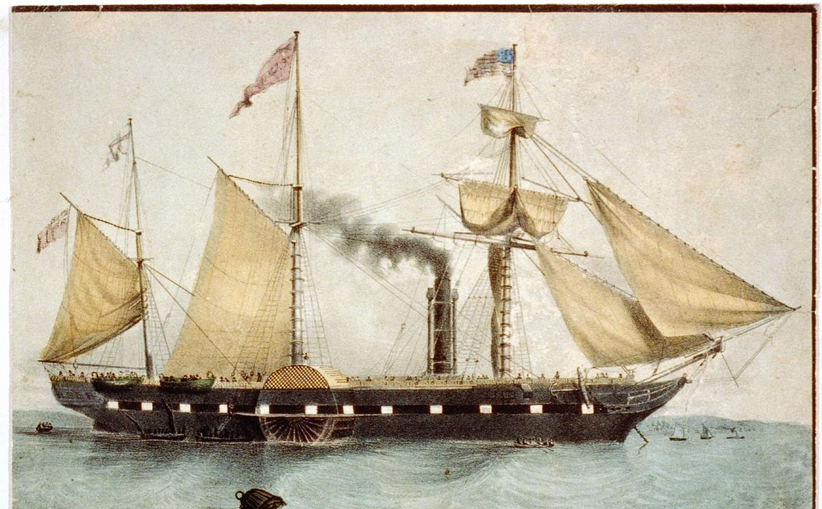 2. Chuyến tàu ma năm 1840 – Bí ẩn bên dòng sông: Vào năm 1840, một con tàu chạy bằng hơi nước có tên là SS President đã rời cảng New York, hướng về Liverpool, Anh Quốc. Tuy nhiên, con tàu này không bao giờ đến đích. Không có tín hiệu cầu cứu, không có dấu vết của mảnh vỡ, và không có hành khách hay thủy thủ nào được tìm thấy.