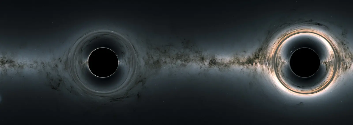  NASA phát hiện hai hố đen siêu lớn gần Trái Đất nhất, cách chỉ 300 năm ánh sáng. Cặp hố đen này phát sáng khi hút bụi và khí nóng, được quan sát qua Kính Hubble và Đài quan sát Chandra. (Ảnh: NASA Science)