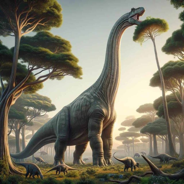 Titanosaurus, là một chi khủng long thuộc nhóm sauropod, sống vào cuối kỷ Phấn Trắng, khoảng 70 triệu năm trước. Được phát hiện lần đầu tiên vào năm 1877 bởi nhà cổ sinh vật học Richard Lydekker, Titanosaurus đã trở thành một trong những loài khủng long nổi tiếng nhất của Ấn Độ.(Ảnh:Dinosaurland)