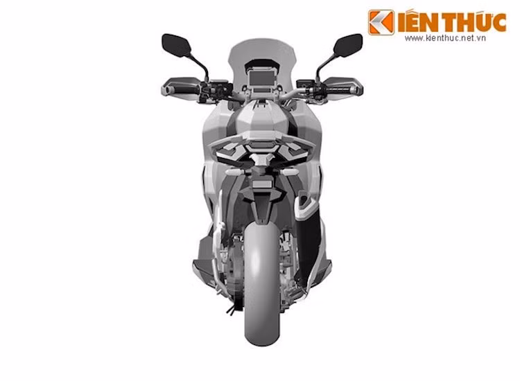 Bảng đồng hồ của chiếc xe vẫn là một màn hình màu TFT hiển thị đa thông tin lớn (hoặc có thể là thiết bị định vị GPS tùy chọn), trong khi ống xả của X-ADV bản thương mại đã được Honda giảm kích thước xuống so với chiếc concept.