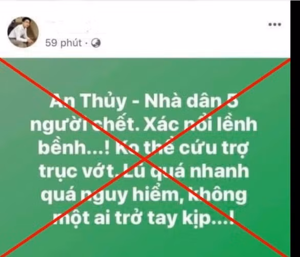  Bị xử phạt vì đăng tin sai sự thật về lũ lụt: Theo khai nhận của 2 người bị Sở Thông tin truyền thông tỉnh Quảng Bình xử phạt 5 triệu đồng ngày 25/10/2020 cho biết, thông tin họ nghe được khi đi cùng đoàn về hỗ trợ lũ lụt tại xã An Thủy (huyện Lệ Thủy) chưa kiểm chứng đã đăng lên Facebook gây hoang mang dư luận.