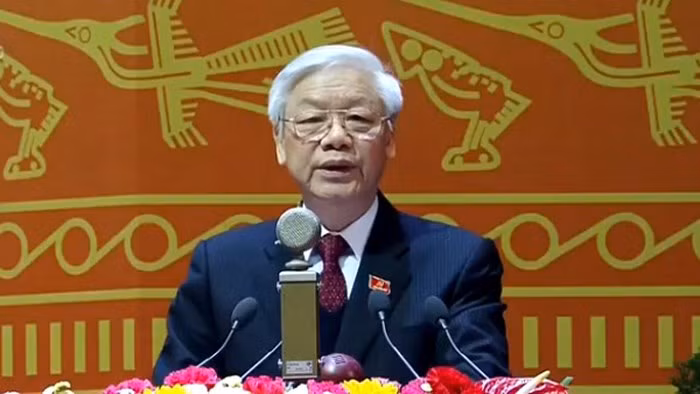 Lần đầu tiên, Tổng Bí thư Nguyễn Phú Trọng tới dự và phát biểu chỉ đạo Hội nghị trực tuyến Chính phủ với các địa phương.