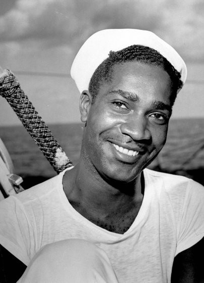 Chân dung một lính hải quân Mỹ ở Trân Châu Cảng năm 1940.