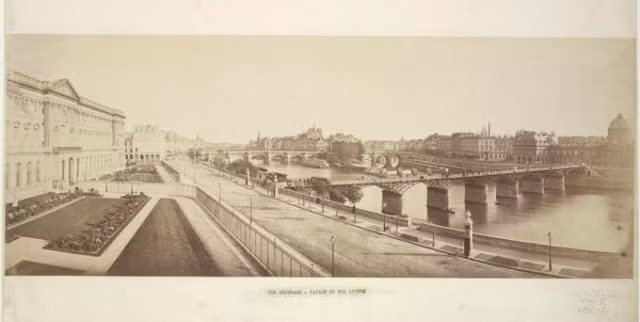 Những bức ảnh chụp Paris những năm 1850 của nhiếp ảnh gia Baldus đã đem đến cho công chúng cái nhìn chân thực nhất về kinh đô ánh sáng của nước Pháp thời kỳ đó.