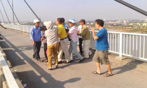 Một người phụ nữ may mắn vuột khỏi tay thần chết.