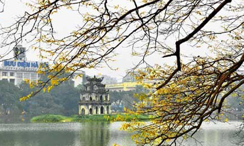 Ha Noi lot top diem den hut khach chau Au nam 2017