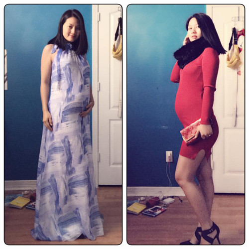 Bà bầu “xì-teen” Ngọc Lan vẫn vô tư chia sẻ ảnh tạo dáng trên mạng xã hội.