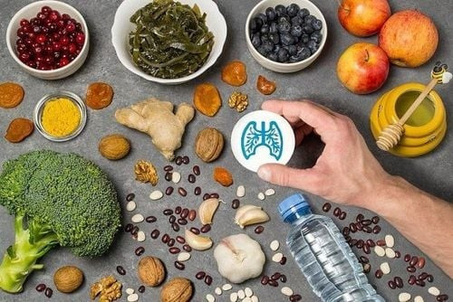 Thuc pham tot cho nguoi viem phoi