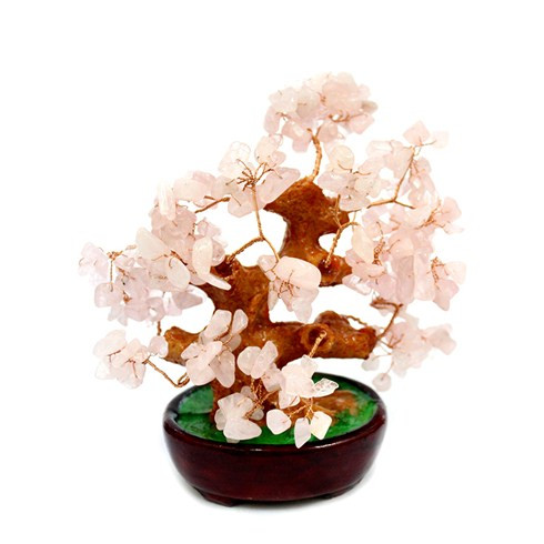 Cây bonsai hoa anh đào Nhật Bản từ đá. Ảnh: cungmua.com.