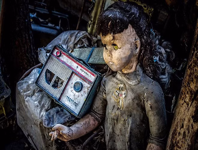 Những đôi mắt vô hồn của những con búp bê (Nguồn: Zing)