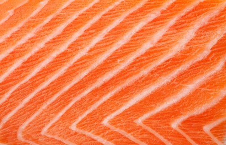 Đây liệu có phải là dấu vân tay? Không, thực ra đó là một miếng cá hồi tươi.