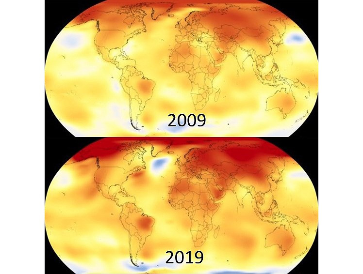 Trái Đất đang mỗi ngày một nóng lên, thật khó có thể tưởng tượng được hành tinh xanh của chúng ta sẽ trông như thế nào sau 10 năm nữa