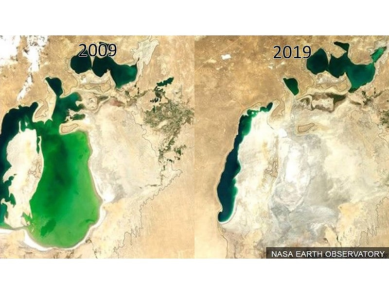Diện tích hồ nước ngọt đang bị thu hẹp lại nhanh chóng, và có lẽ trong một tương lai không xa, nguồn nước uống của chúng ta sẽ cạn kiệt