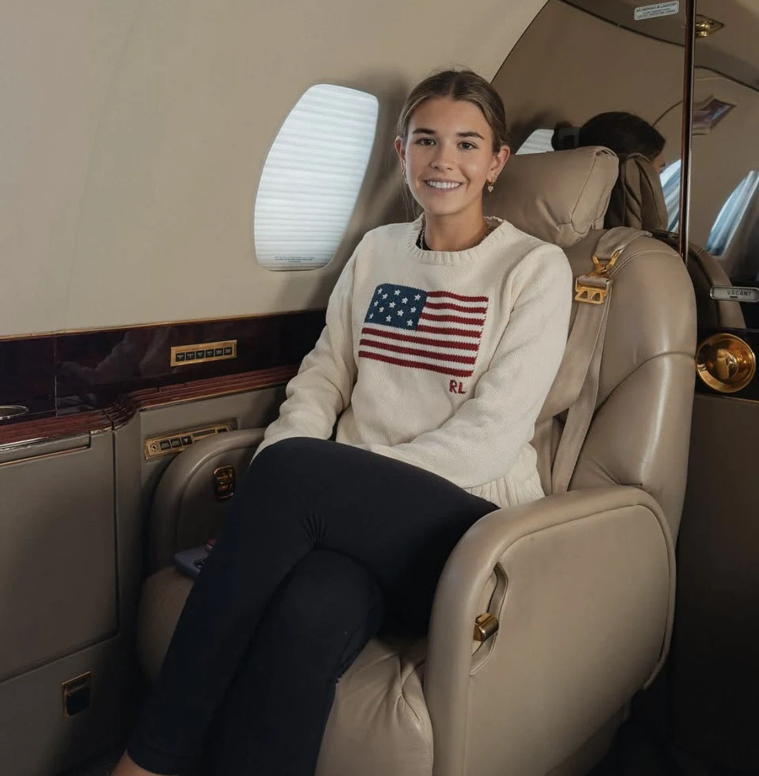 Năm 2024, Kai Trump đã giành chức vô địch câu lạc bộ dành cho nữ tại sân golf Trump ở West Palm Beach, Florida. Ảnh: Instagram.