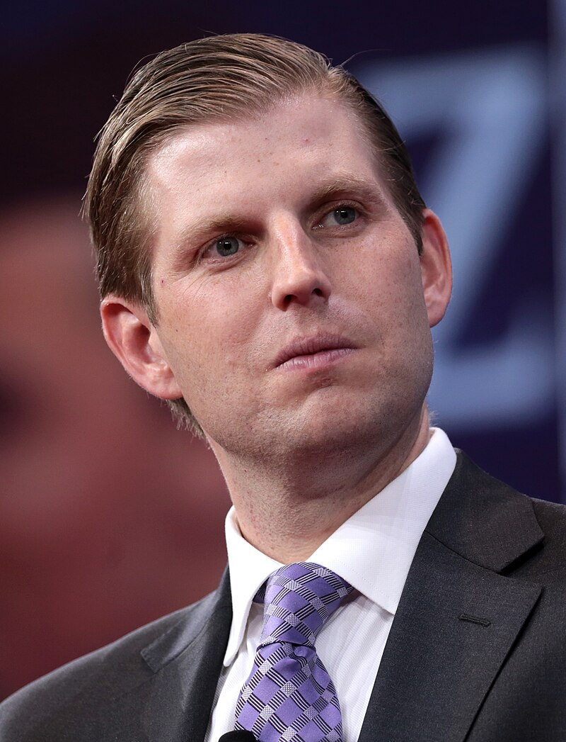 3. Eric Trump, sinh ngày 6/1/1984, là người con thứ ba của ông Donald Trump. Ảnh: Wikipedia.