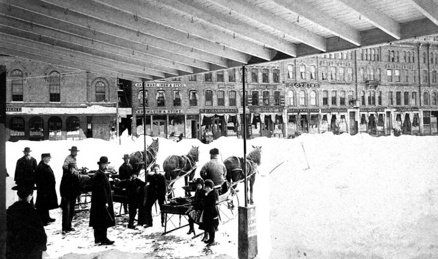 Quảng trường Trung tâm ở Boston.