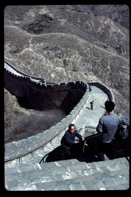 Vạn Lý Trường Thành, công trình nổi tiếng của Trung Quốc, trong bức ảnh được chụp cách đây hàng chục năm.