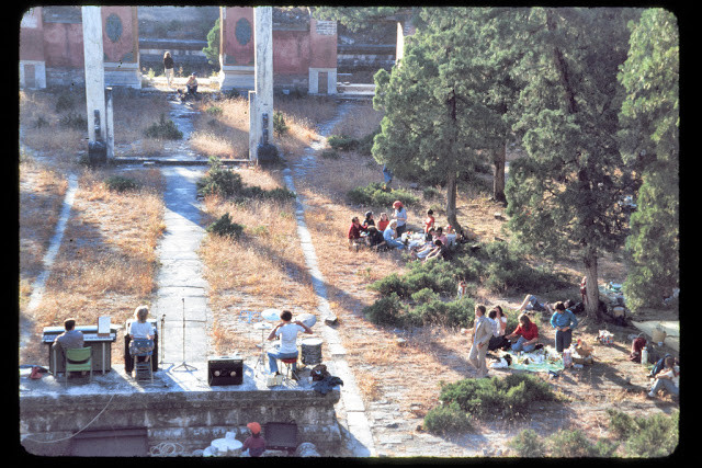 Khu lăng mộ nhà Minh trong bức ảnh năm 1977.