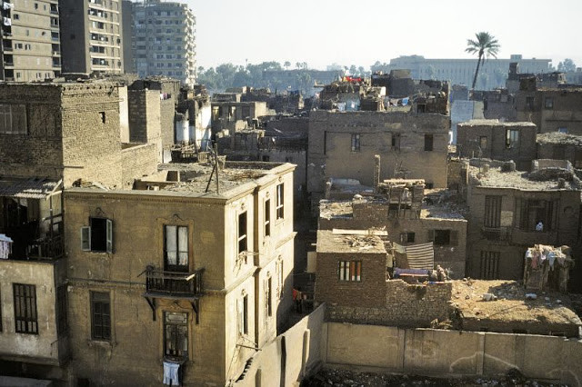 Khu dân cư ở thủ đô Cairo.