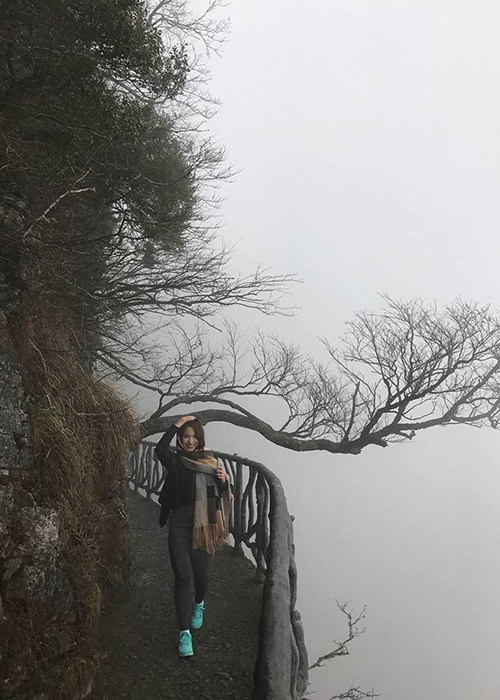 Hiện tại, Thanh Vân Hugo đang có chuyến công tác ở Trung Quốc. Ngày 25/11 tới đây, cô sẽ trở về Việt Nam. (Ảnh: Facebook nhân vật)