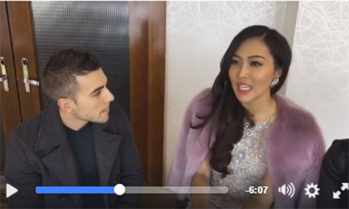 Dieu Ngoc tu tin noi tieng Anh qua fanpage Hoa hau The gioi-Hinh-2