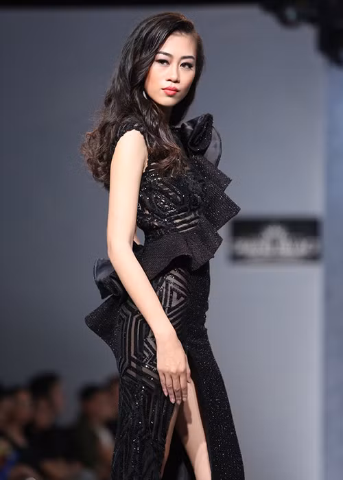 Bị loại khá sớm khỏi Vietnam’s Next Top Model 2011 nhưng Kikki Lê không từ bỏ khao khát trở thành người mẫu chuyên nghiệp. (Ảnh: Lamdeponline) 