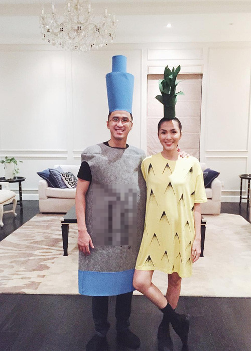 Cuộc hôn nhân của cặp trai tài gái sắc này thêm viên mãn khi cậu con trai đầu lòng chào đời vào tháng 4/2015. Hiện tại, Tăng Thanh Hà và Louis Nguyễn được xem là một trong những cặp vợ chồng hạnh phúc nhất Vbiz. (Ảnh: Instagram nhân vật)