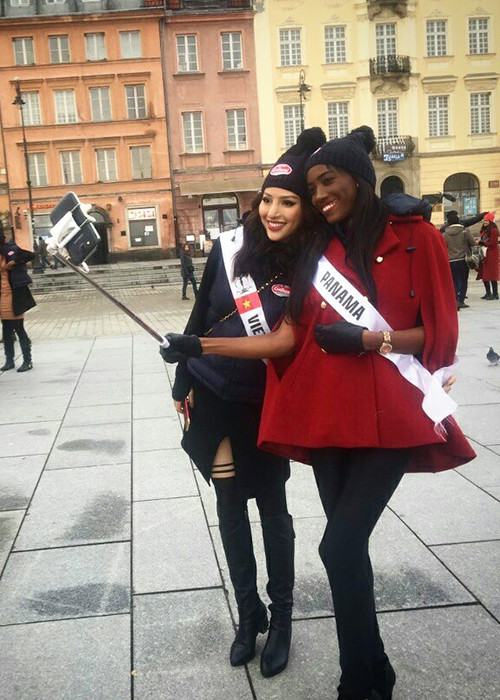 Kha Trang khoe ve rang ro tai HH Sieu quoc gia 2016-Hinh-8