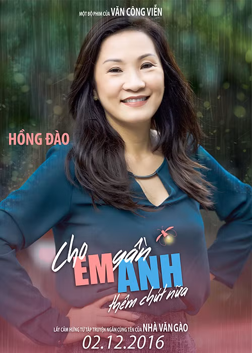 Cặp đôi Quang Minh - Hồng Đào vừa xuất hiện đầy ấn tượng trong poster phim “Cho em gần anh thêm chút nữa”. Trong phim, họ đóng cặp cha mẹ khắc khẩu của nữ nhân vật chính Rin. 