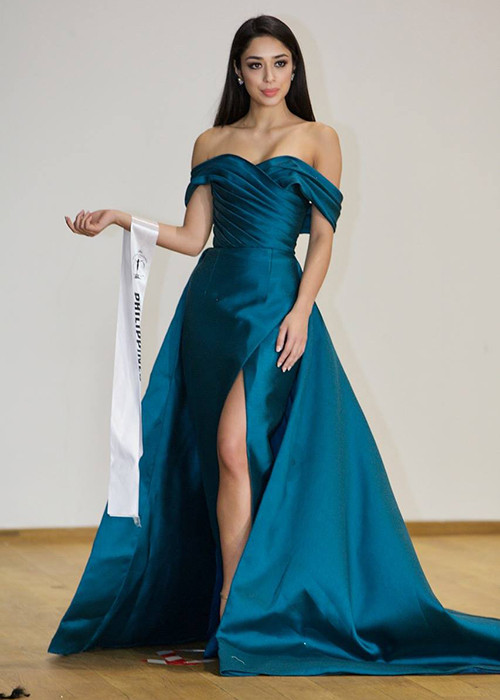 Đến từ Philippines, Joanna Eden năm nay 20 tuổi. Cô được nhận xét sở hữu vẻ đẹp thanh tao. (Ảnh: Hoa hậu Siêu quốc gia) 