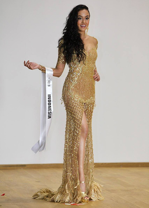 Đến từ Indonesia, Intan Aletrino luôn nằm trong top nhan sắc nổi bật của chuyên trang uy tín Missosology. (Ảnh: Hoa hậu Siêu quốc gia) 