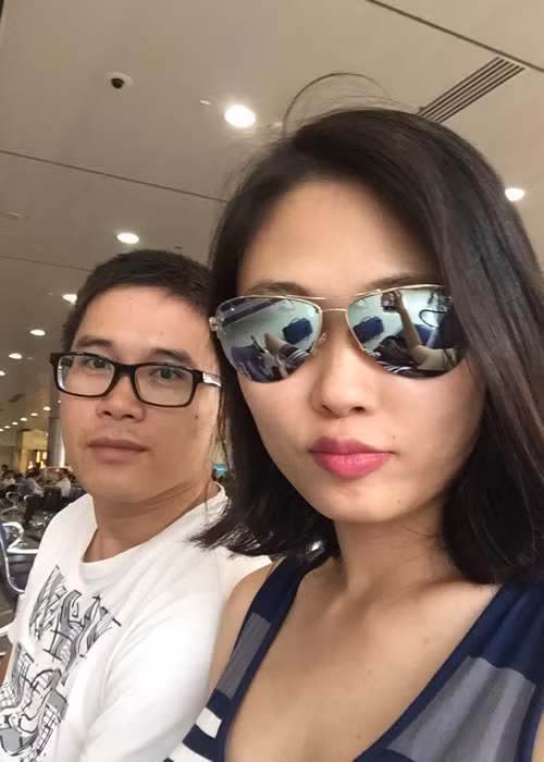 Trước khi kết hôn, Mai Giang từng nghỉ làm người mẫu một thời gian để chăm sóc “nửa kia” của mình khi anh gặp tai nạn. (Ảnh: Facebook nhân vật)