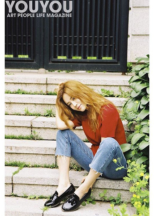 Jung Hae Na từng đóng các vai phụ trong các bộ phim truyền hình: “Pied Piper” (2016), “Cherry up!” (2015), “Golden cross” (2014), “The women's room” (2014)... (Ảnh: Youyou Magazine) 