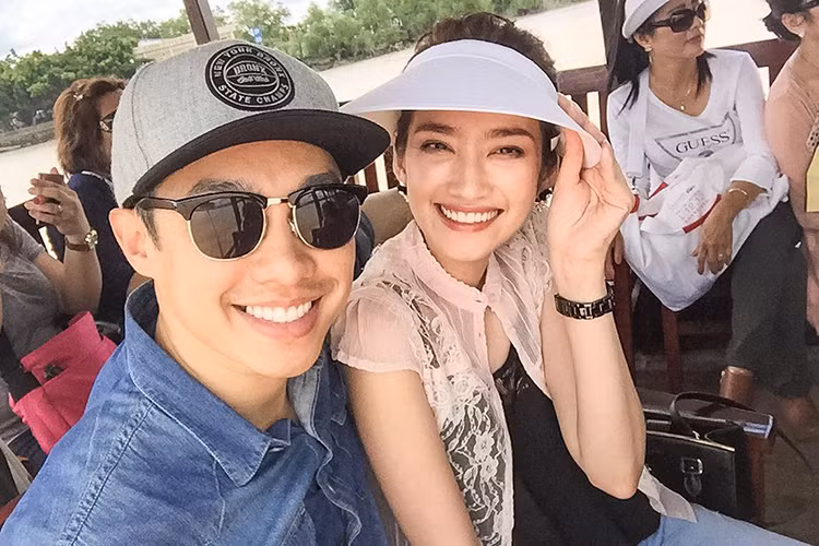 Ông xã Trúc Diễm không chỉ tài giỏi mà còn sở hữu ngoại hình điển trai, rất xứng đôi với người vợ xinh đẹp của mình. (Ảnh: Facebook nhân vật)