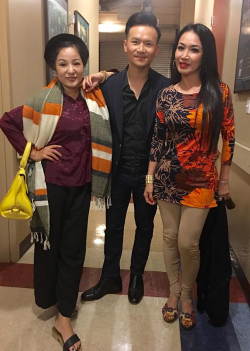 Tại Mỹ, Thúy Nga vẫn đi diễn đều đặn. (Ảnh: Facebook nhân vật)