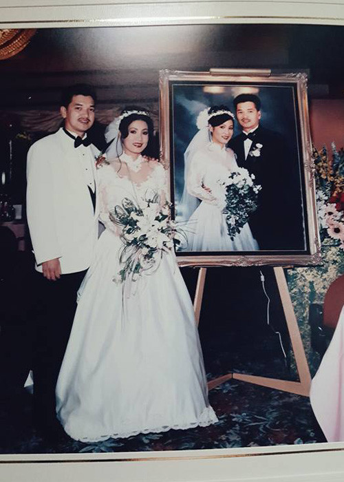 Quang Minh chính là mối tình đầu của Hồng Đào. Hai người gặp nhau khi cùng theo học tại trường Nghệ thuật Sân khấu 2. (Ảnh: Facebook nhân vật)