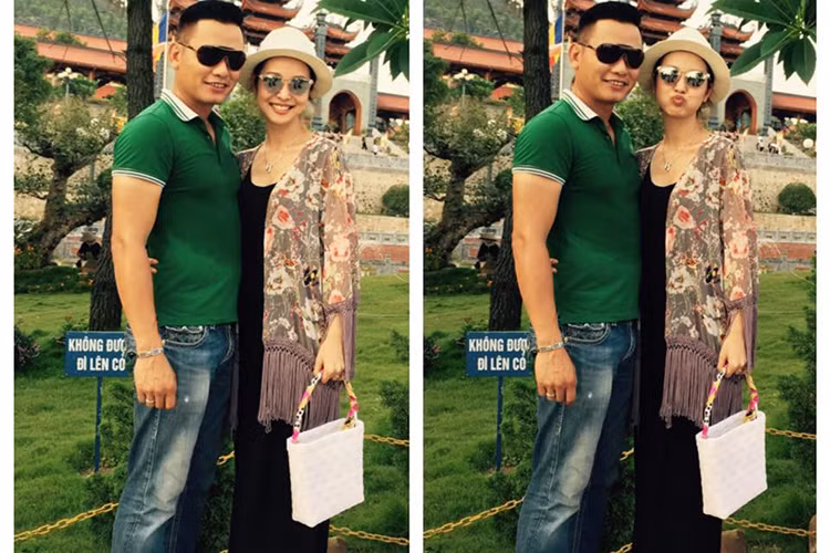 Ngoài ủng hộ vợ hoạt động trong ngành giải trí, ông xã Jennifer Phạm còn phụ giúp vợ nấu ăn. (Ảnh: Facebook nhân vật)