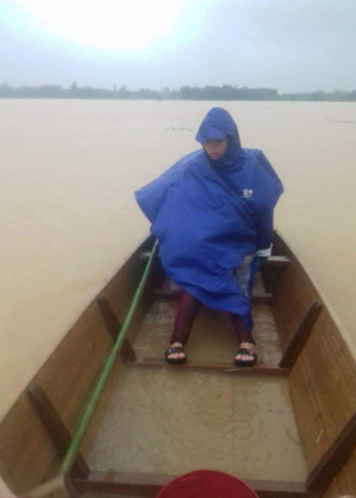 Chị Huyền được đưa đến bệnh viện để sinh con lúc 4h sáng.