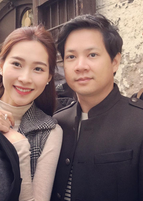 Đặng Thu Thảo đã cùng bạn trai và một số người bạn đi du lịch tại Tây Ban Nha. (Ảnh: Facebook bạn Hoa hậu Đặng Thu Thảo) 