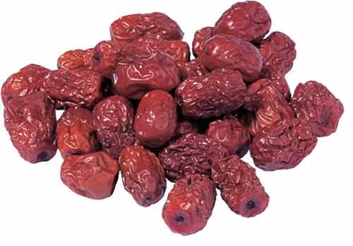 Vừng đen, táo tàu. Dùng lượng vừng, táo bằng nhau hấp chín rồi để ráo nước. Sau đó giã nhuyễn cả hai thứ và nặn thành viên như viên bi dùng để ăn. Mỗi ngày ăn 2 lần khi đói và chỉ ăn 1 viên.