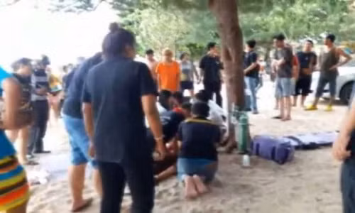 Kinh hoang set danh chet nguoi phu nu dung dien thoai