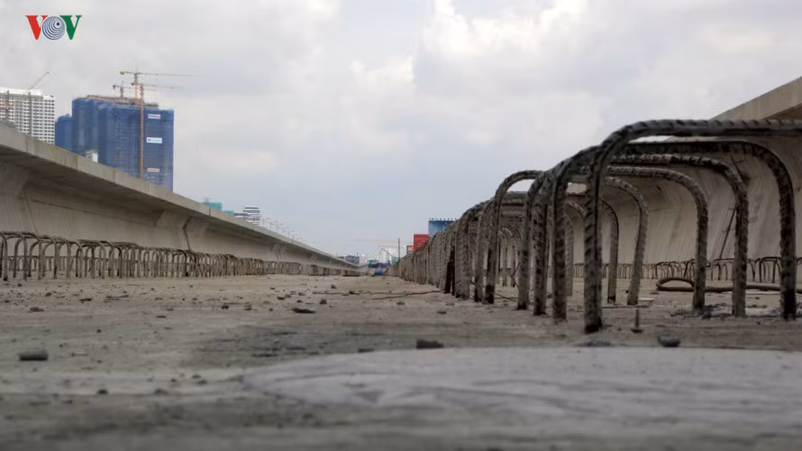 Hiện các hạng mục đã hoàn thành các phần chính.