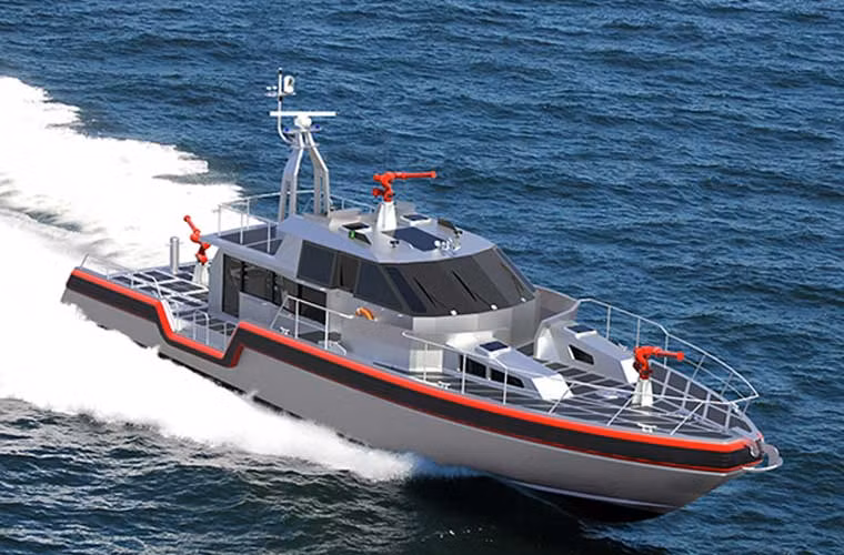 Theo trang web chính thức của công ty Metalshark Boat, tàu tuần tra Metal Shark Defiant 75 được thiết kế để thực hiện các nhiệm vụ thực thi pháp luật biển, chữa cháy và một số vai trò khác với khả năng phản ứng nhanh, tác chiến trong mọi điều kiện thời tiết.