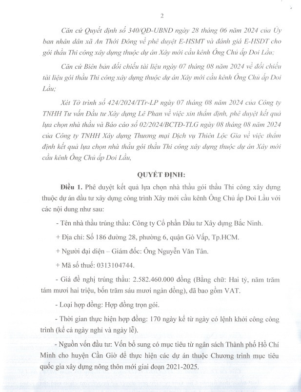 TP HCM: Goi thau xay moi cau kenh Ong Chu ve tay Cong ty Bac Ninh-Hinh-2