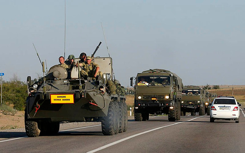 Đây được xem là động thái trả đũa của Mỹ đối với quân đội Nga sau khi lực lượng này nhiều lần bị chặn lại khi cố gắng tiếp cận căn cứ không quân mới tại Kamyshly.