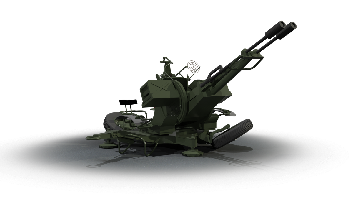 ZY-23-2 là một loại súng máy phòng không do Liên Xô chế tạo, hiện đang được Ukraine sử dụng để phòng chống các cuộc tấn công bằng UAV cảm tử của Nga. Ảnh: Weaponsystems.