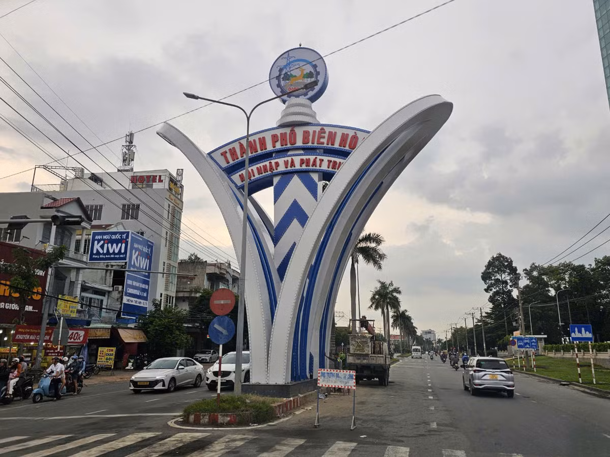 Dong Nai: Can canh 4 cong chao tien ty tai TP Bien Hoa