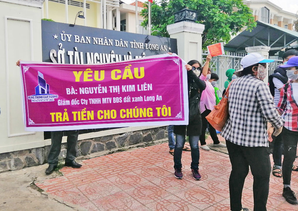 Chuyển cơ quan điều tra sai phạm nghiêm trọng tại dự án Đất Xanh ở Long An Chuyen co quan dieu tra sai pham nghiem trong tai du an Dat Xanh o Long An