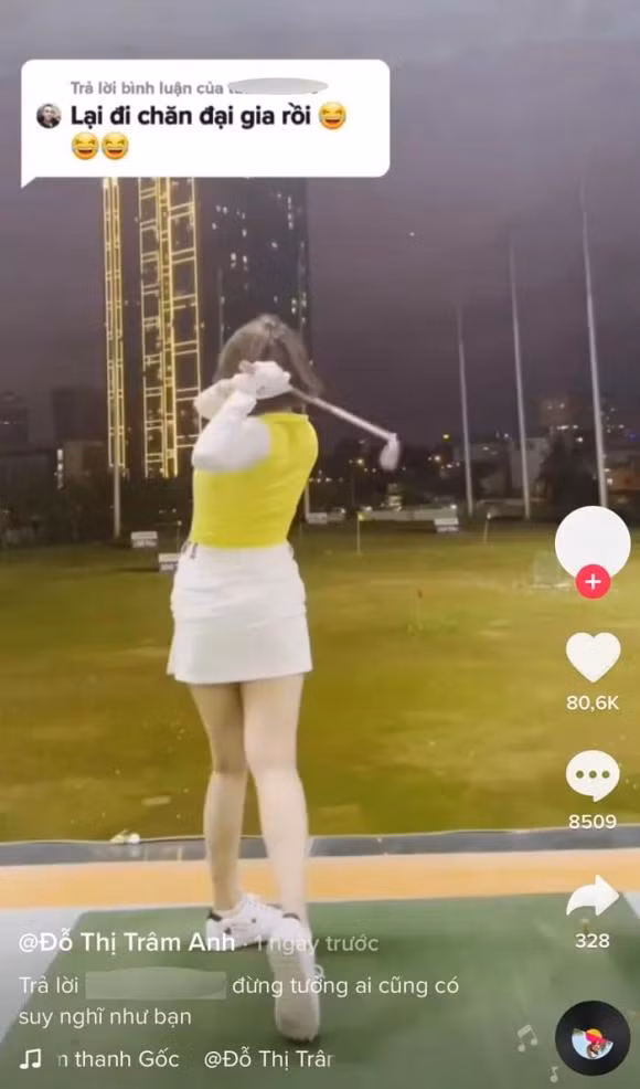 Câu trả lời của Trâm Anh thời điểm đó được cho là đang nói đùa bởi nhiều người đều biết cô nàng vốn rất hài hước.